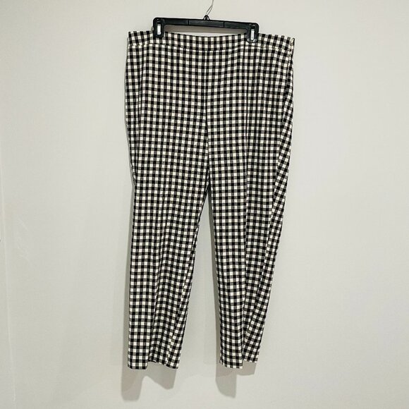 Talbots Pants - Talbot Women Chatham Ankle Checkers Size 16 Pants